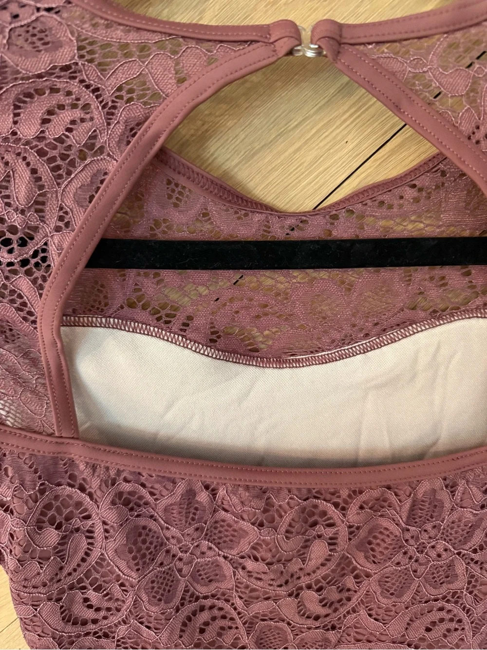 Weissman lace bodice